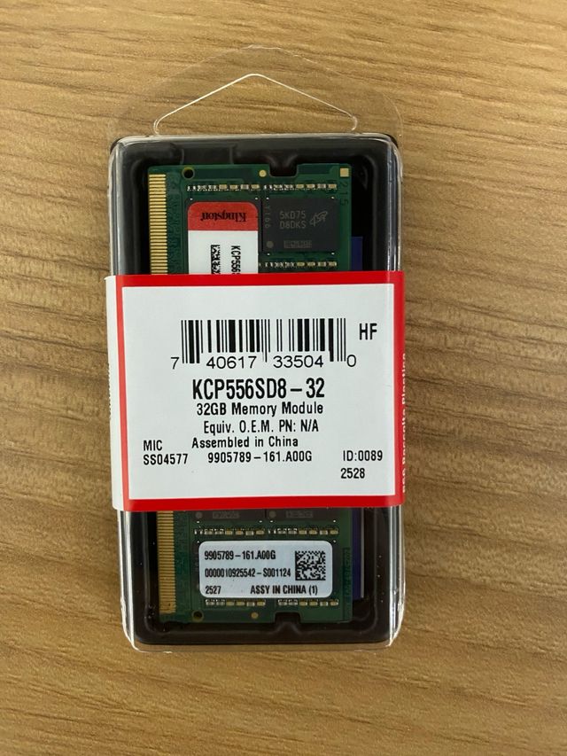 Memoria RAM Kingston KCP556SD8-32 DDR5 32GB