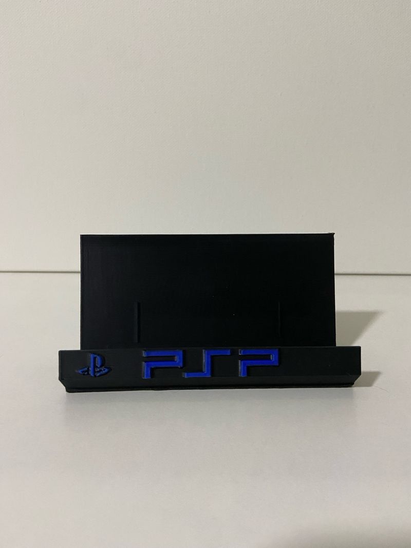 Soporte 3D consola PSP impresion 3D
