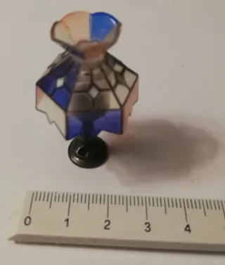 Lámpara miniatura estilo Tiffany