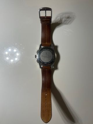 Reloj Massimo Dutti Marrón y Plateado
