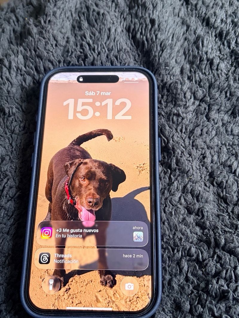 iPhone 17 Pro Azul Marino con 2 meses 256gb afbeelding 4