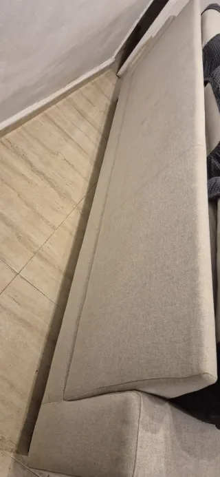 URGENTE Sofá IKEA 3 plazas tela beige  Shaiselongu