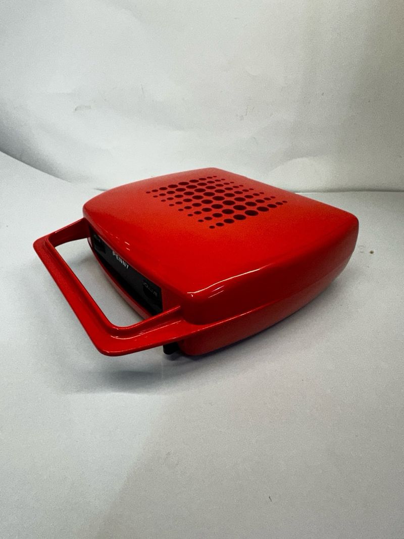 Reproductor de vinilos Penny color rojo revisado afbeelding 3