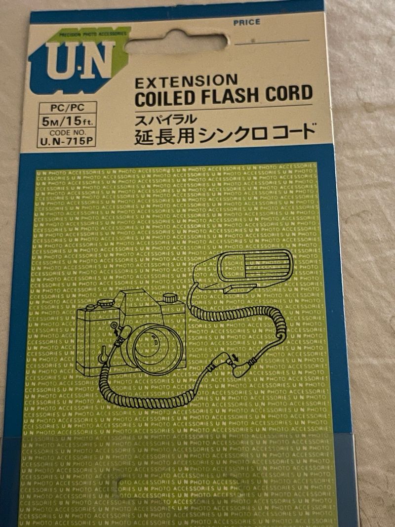 Cable en espiral U.N. para flash afbeelding 5