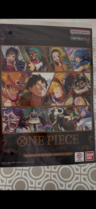 One Piece Premium Card Collection vol.3 sellado