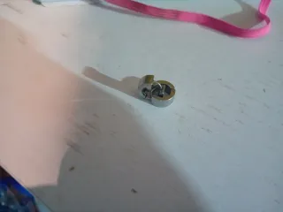 Pendientes plateados