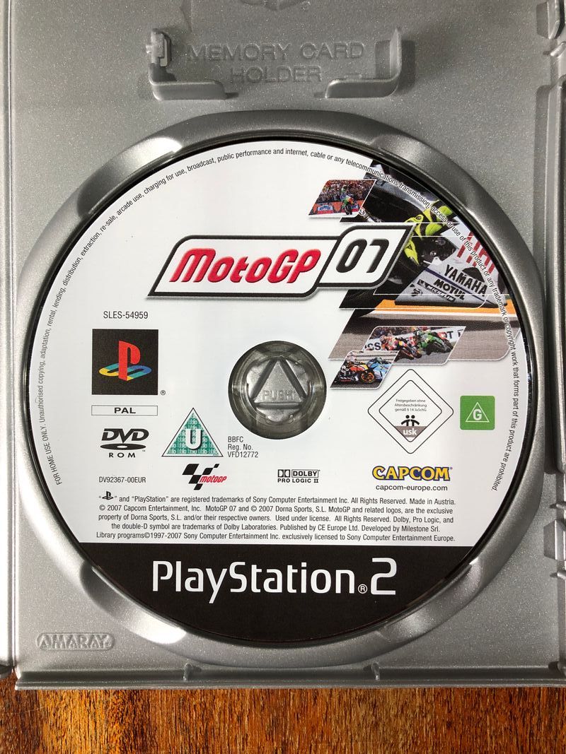 MotoGP 07 ps2