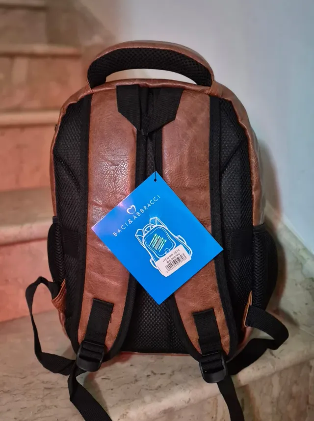 Zaino uomo marrone