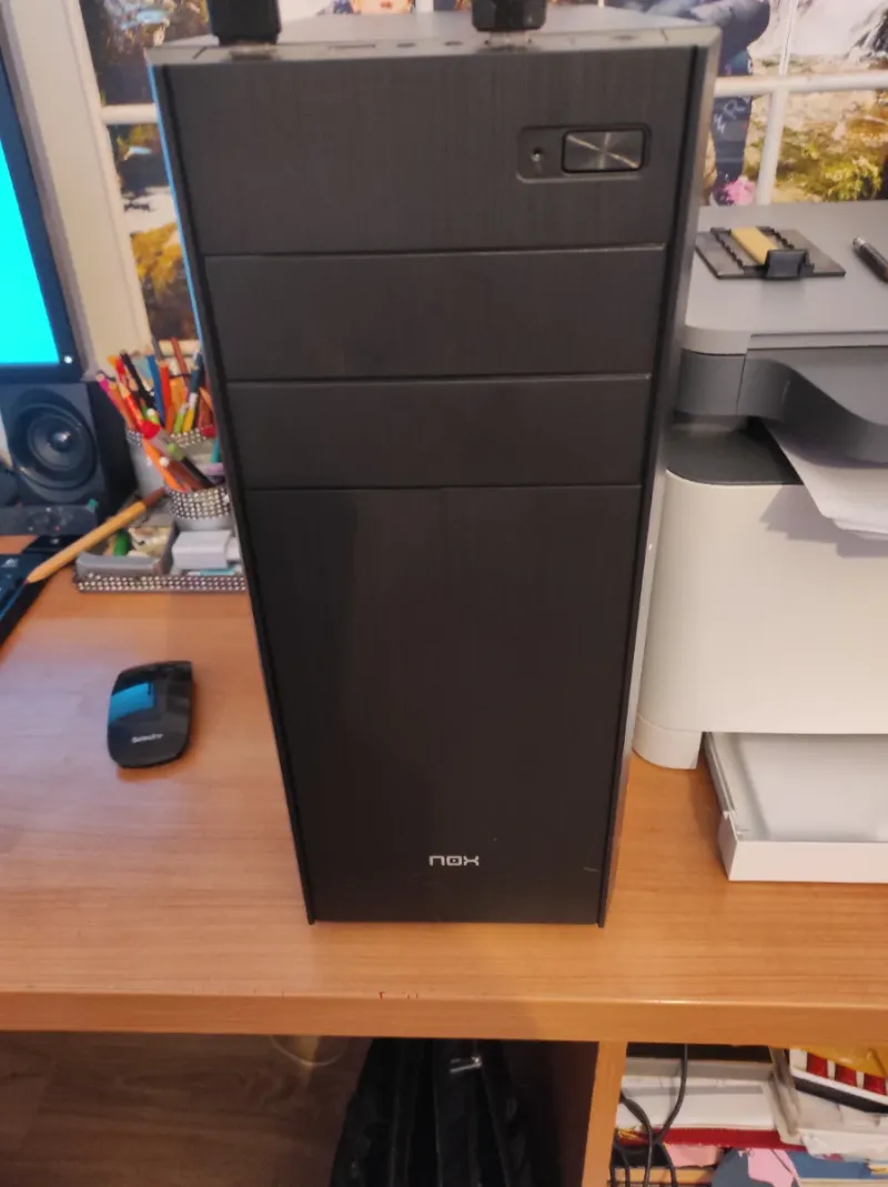 Ryzen 5 3400g PC Torre Negra afbeelding 2