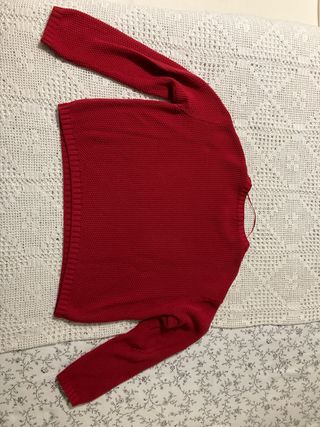 Jersey rojo de punto