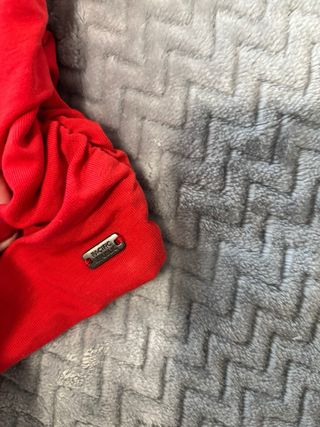 Top tubo rojo Pull&Bear talla única