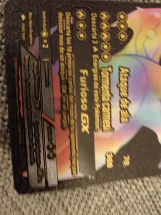 Carta Pokémon Charizard GX Arcoiris