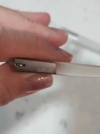 Montura gafas vista al aire beige/plata