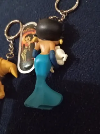 Lote llaveros Betty Boop y Doremi. Mechero