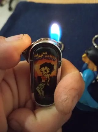 Lote llaveros Betty Boop y Doremi. Mechero