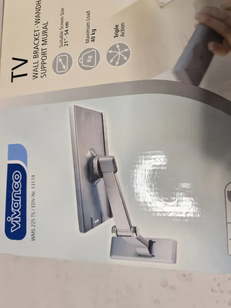 Soporte de pared Vivanco para TV afbeelding 3