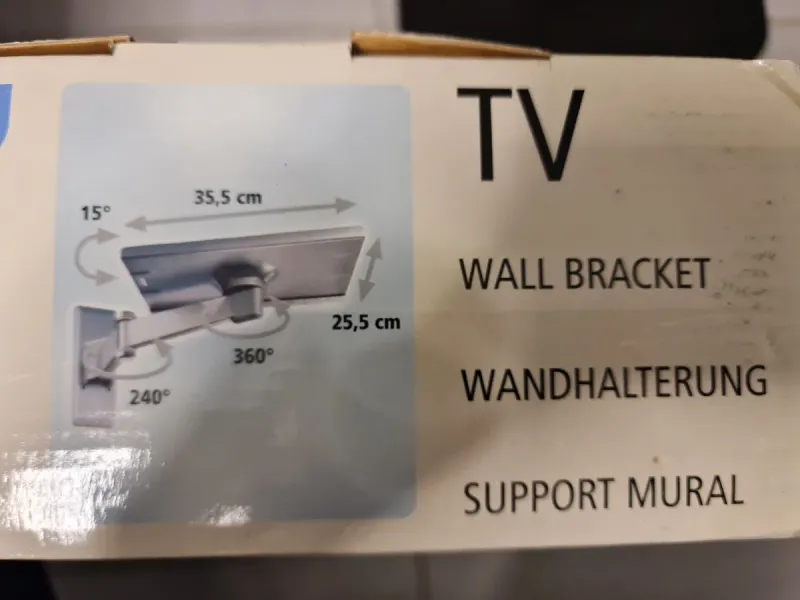 Soporte de pared Vivanco para TV afbeelding 4