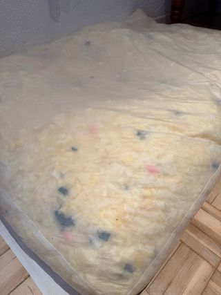 Relleno espuma viscoelástica ortopédica