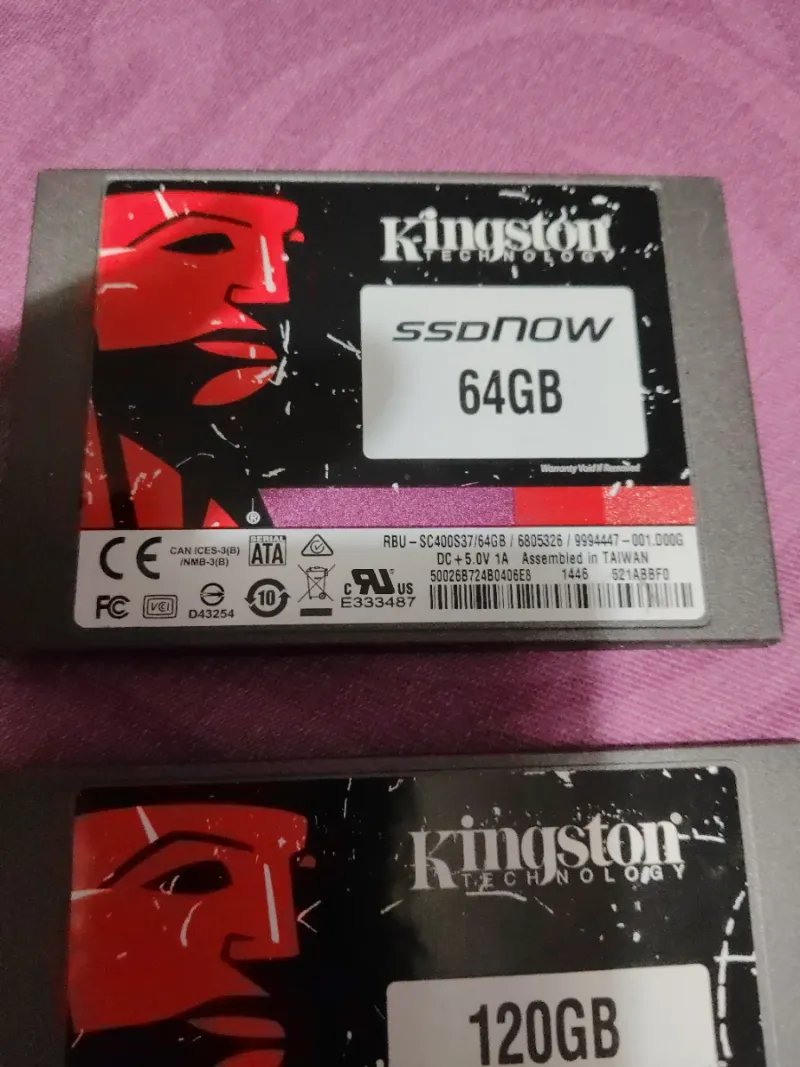 Kingston SSD 64GB y 120GB afbeelding 2