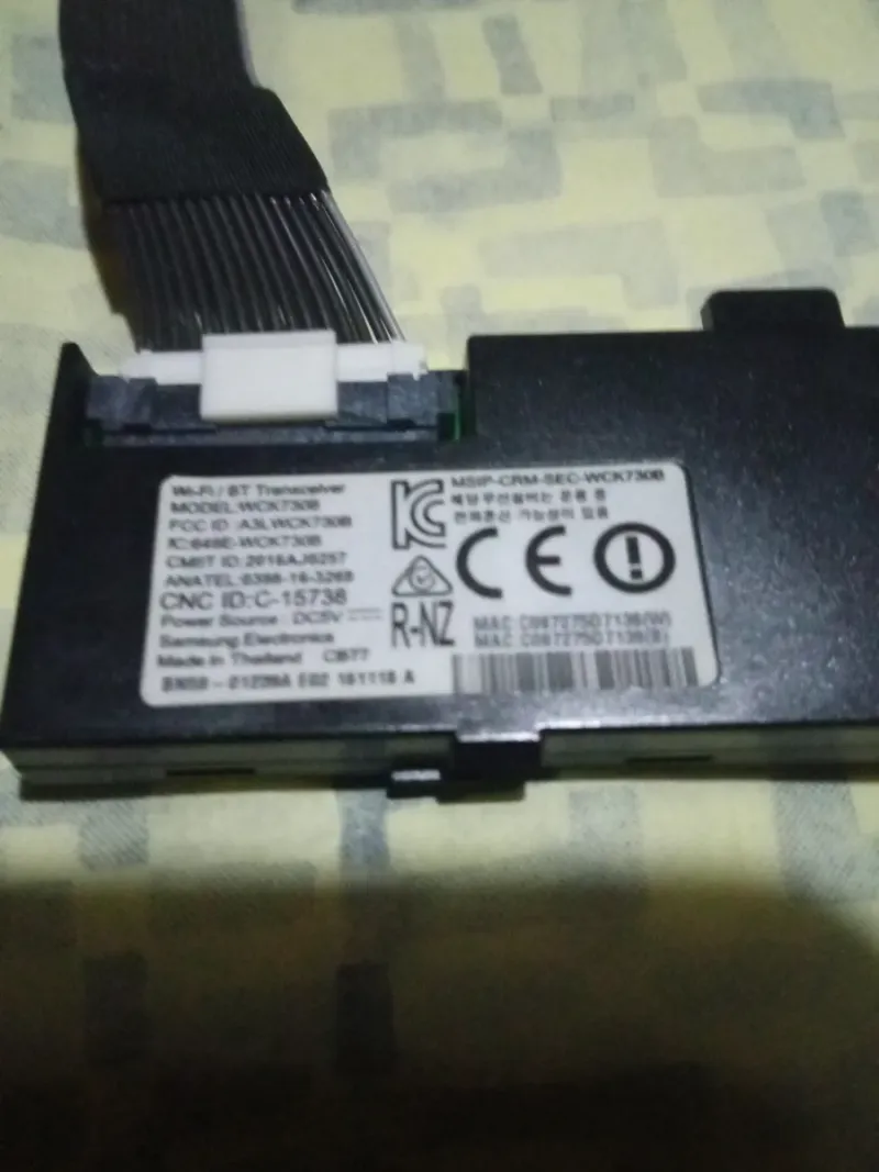 Módulo WiFi/BT Samsung WCK7308 afbeelding 3