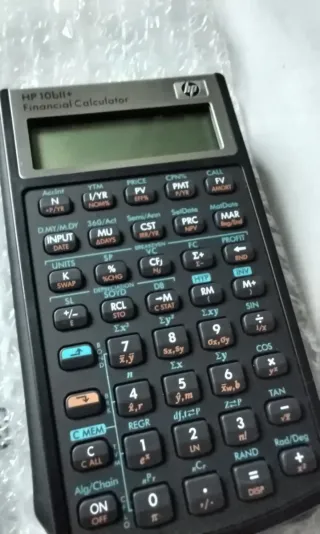 Calculadora Financiera HP 10bII+