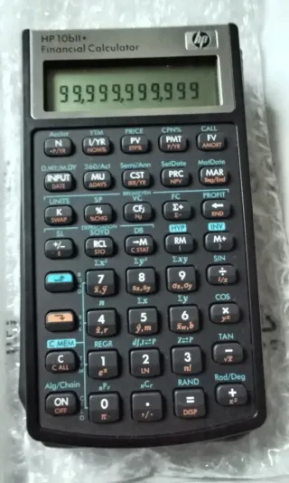 Calculadora Financiera HP 10bII+