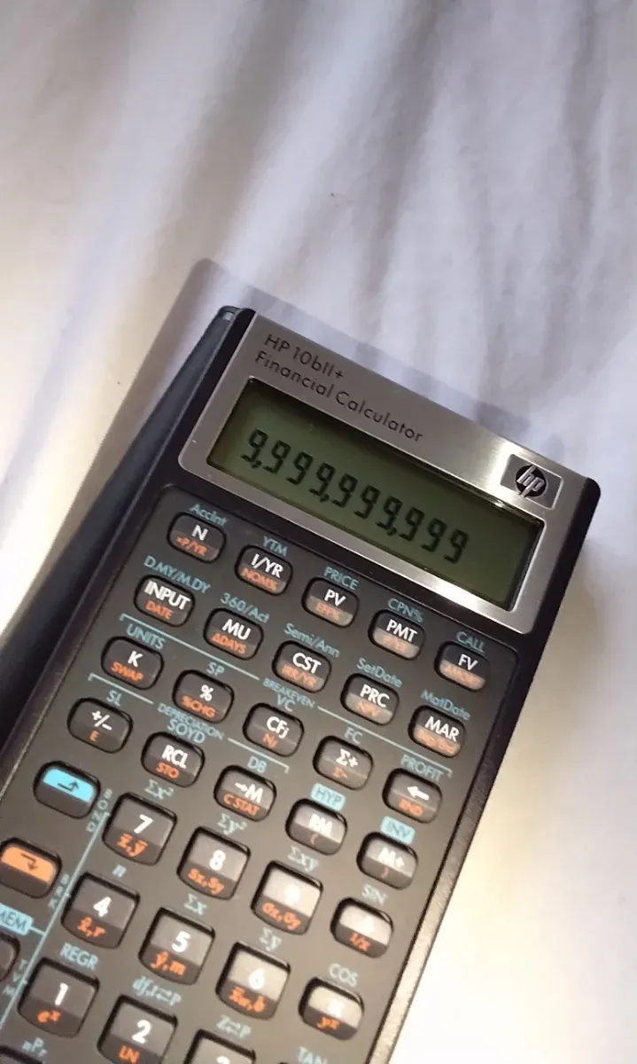 Calculadora Financiera HP 10bII+ afbeelding 9