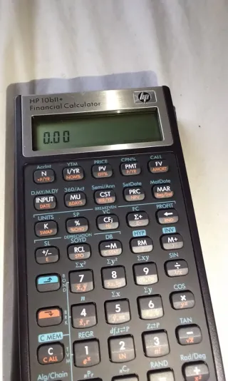 Calculadora Financiera HP 10bII+