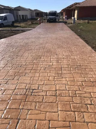 Pavimento hormigón impreso y pulido