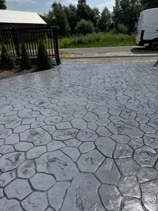 Pavimento hormigón impreso y pulido