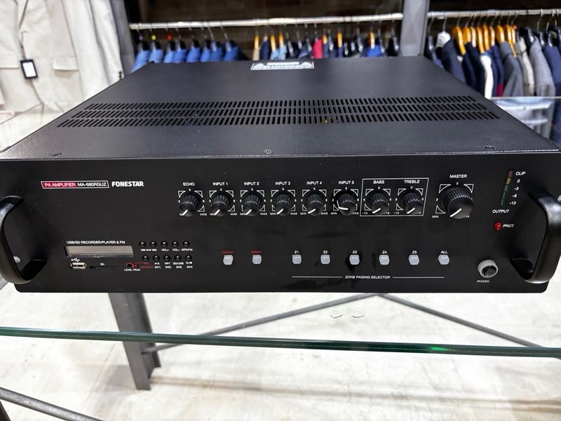 Amplificador Fonestar MA-680PDUZ afbeelding 2