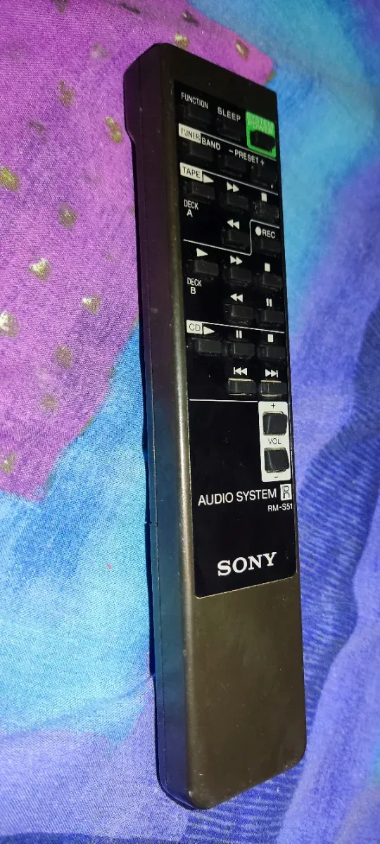 Control Remoto Sony RM-S51 Audio System afbeelding 4