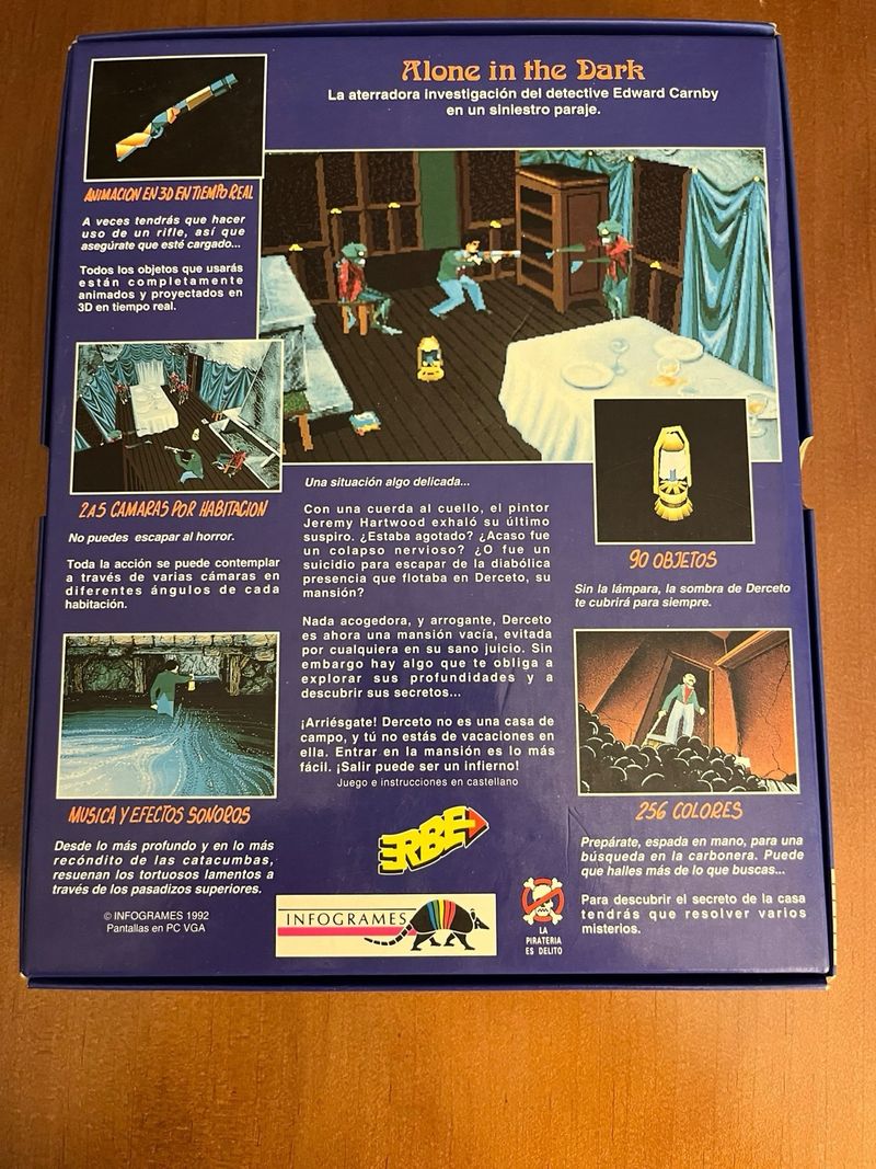 Alone in the Dark Big Box Infogrames afbeelding 2