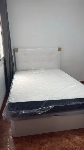 Canapé abatible con colchón