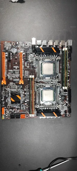 Placa Base X79 Dual + Caja Bitfenix