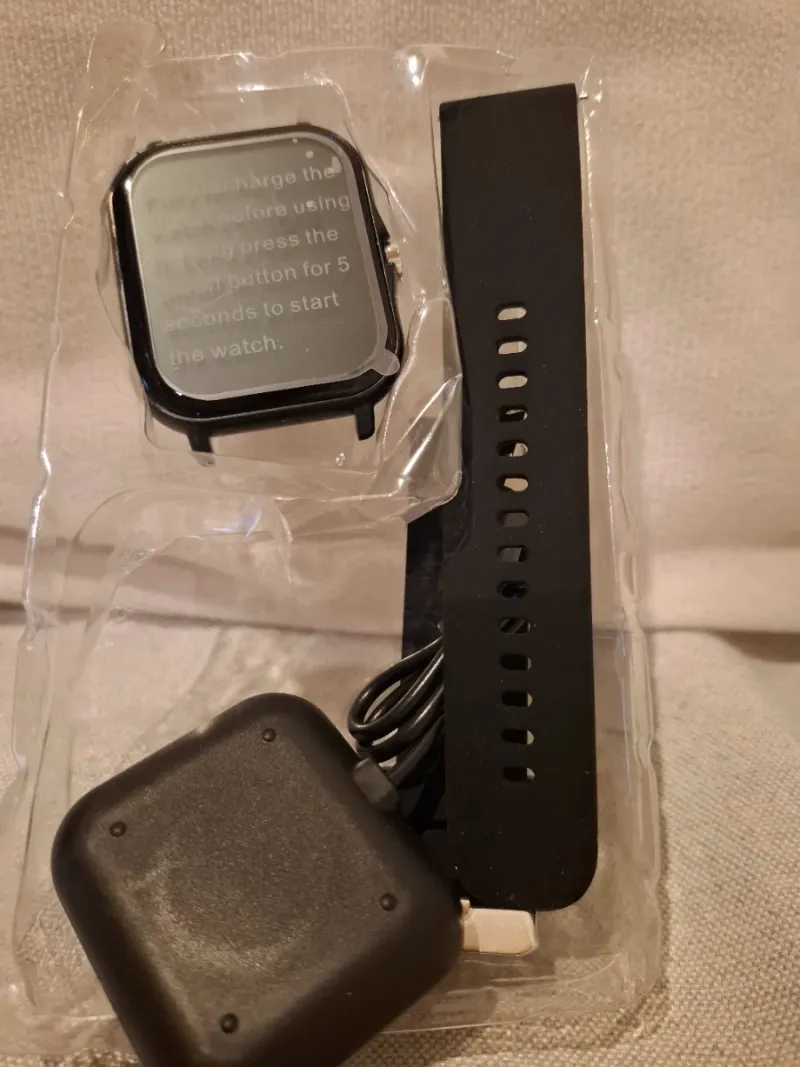 Smartwatch QiQi-Jinrui Negro afbeelding 2