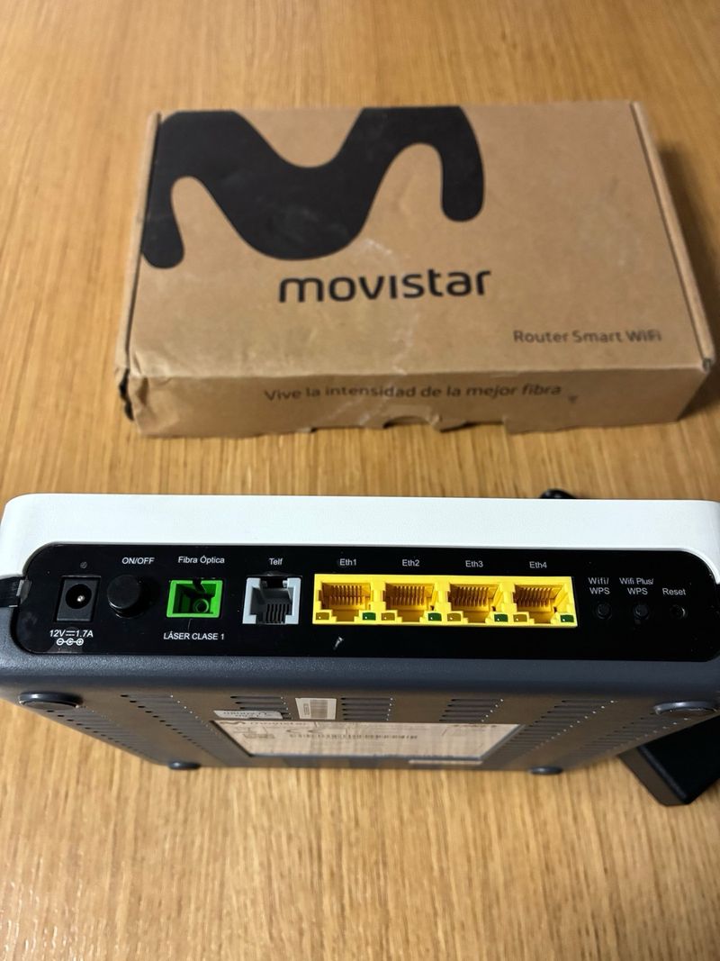 Router HGU Movistar Smart Wifi afbeelding 6