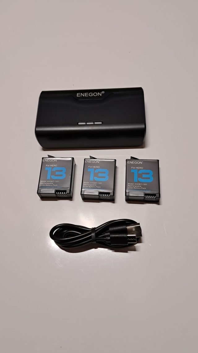 Cargador + 3 baterías GoPro 13