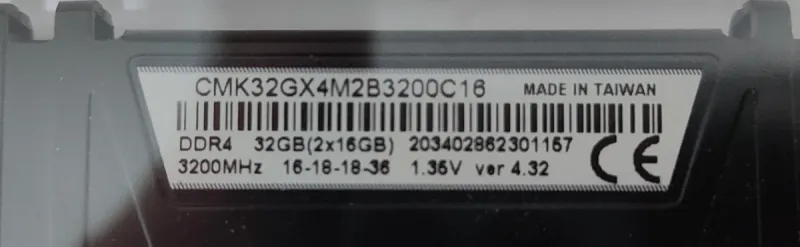Corsair Vengeance LPX DDR4 32GB (2x16GB) 3200MHz afbeelding 3
