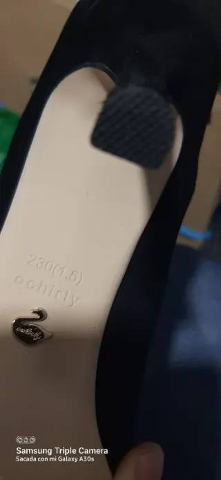 Zapatos de tacón negros para mujer talla 37