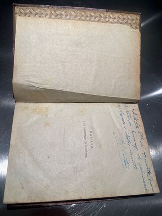 Libro de coleccionistas de 1938.
