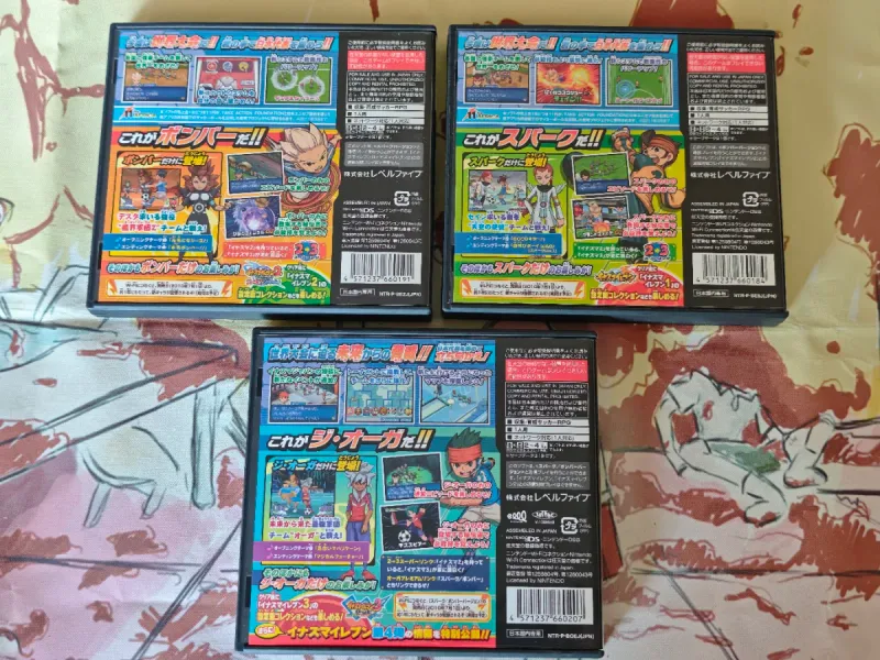 Inazuma Eleven 3 DS (Pack 3 Juegos) afbeelding 2