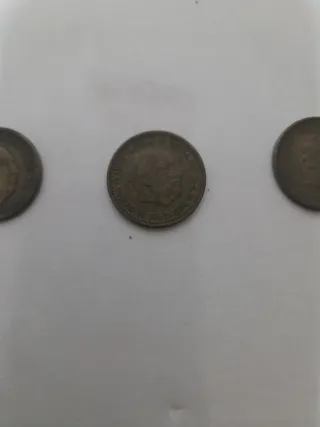 Monedas 1 peseta Franco 1947