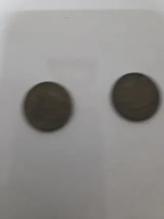 Monedas 1 peseta Franco 1947