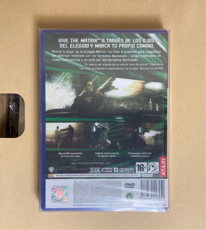 Matrix Path of Neo PS2 afbeelding 2