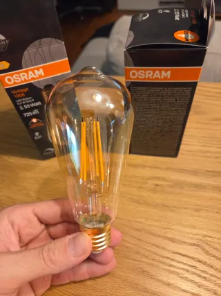 Bombilla LED Osram Vintage 1906 E27
