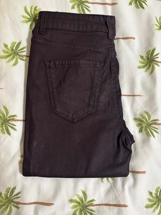 Pantalones Massimo Dutti Morado