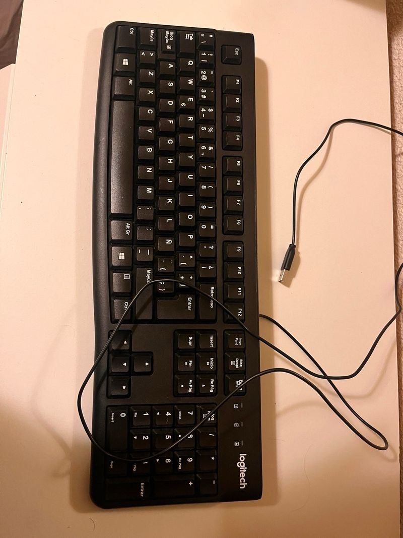 Teclado Logitech K120 Negro afbeelding 2
