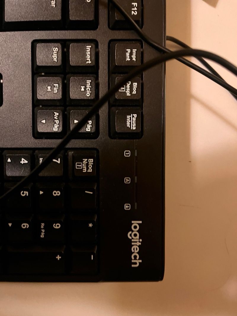 Teclado Logitech K120 Negro afbeelding 3