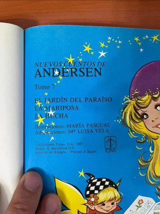 Cuentos de Andersen tomo 7, 1981